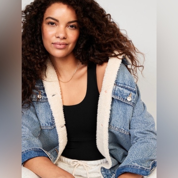 NWT! Old Navy Black Jack PowerChill Tank Bodysuit 🤎 - Picture 4 of 12